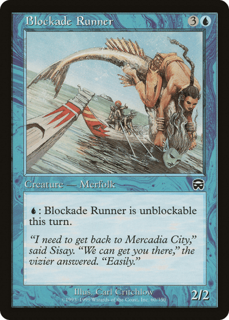 Blockade Runner (60) — Mercadian Masques
