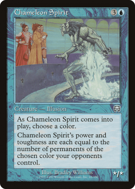 Chameleon Spirit (65) — Mercadian Masques