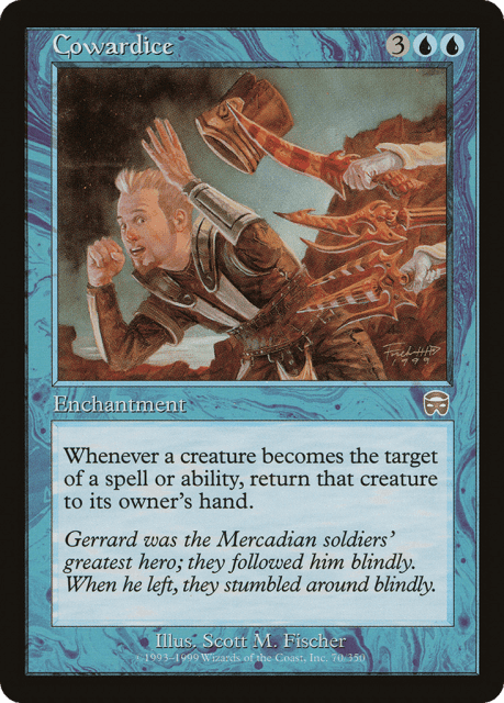 Cowardice (70) — Mercadian Masques