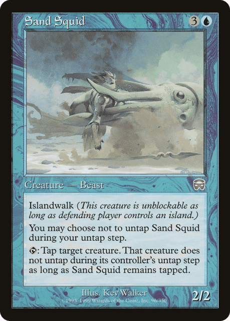 Sand Squid (96) — Mercadian Masques