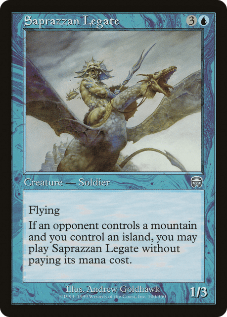 Saprazzan Legate (100) — Mercadian Masques