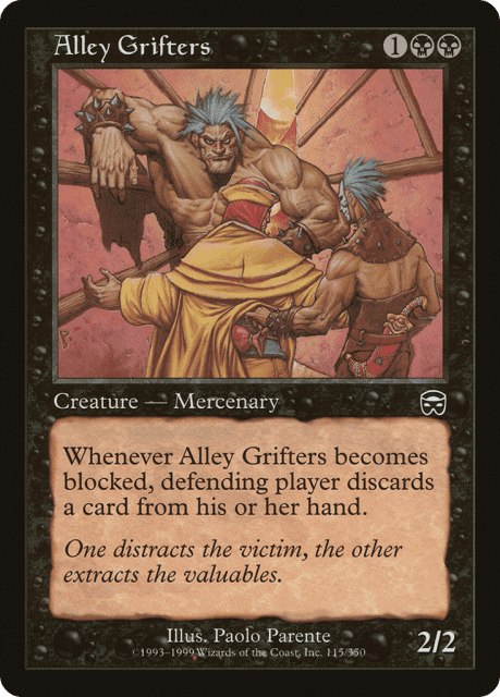 Alley Grifters (115) — Mercadian Masques