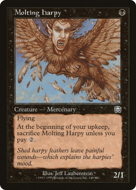 Molting Harpy (148) — Mercadian Masques