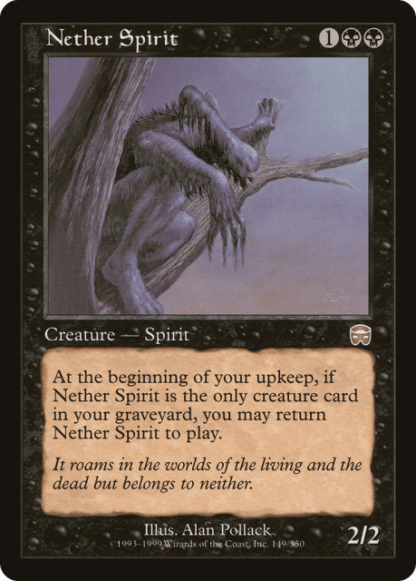 Nether Spirit (149) — Mercadian Masques