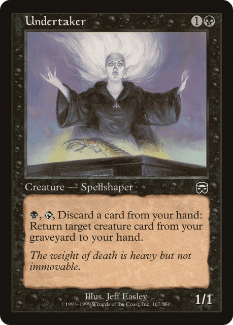 Undertaker (167) — Mercadian Masques