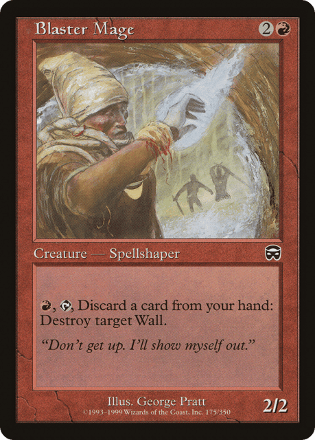 Blaster Mage (175) — Mercadian Masques