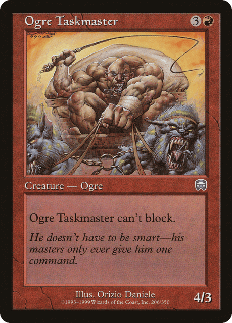 Ogre Taskmaster (206) — Mercadian Masques