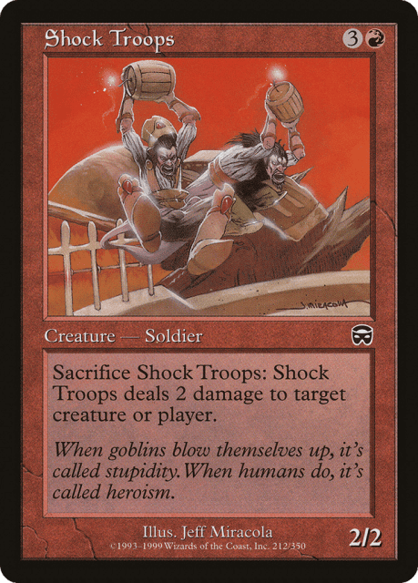 Shock Troops (212) — Mercadian Masques