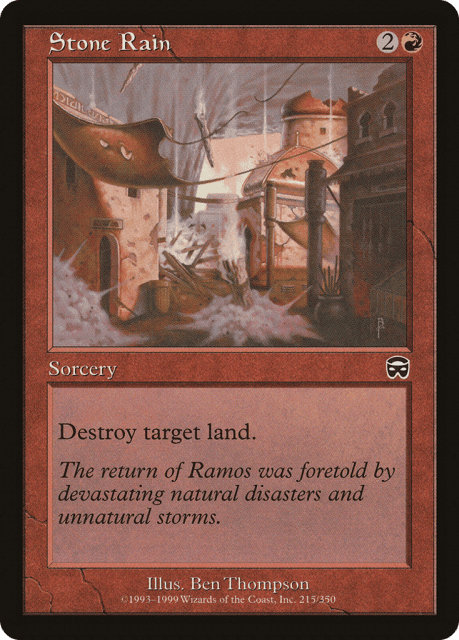 Stone Rain (215) — Mercadian Masques