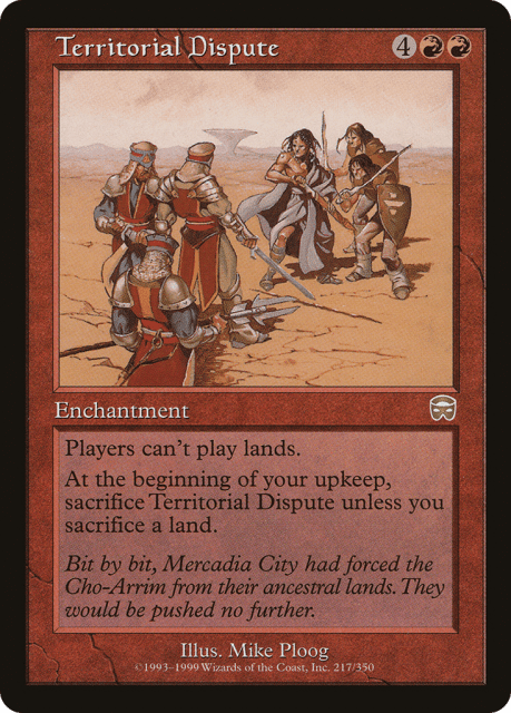 Territorial Dispute (217) — Mercadian Masques