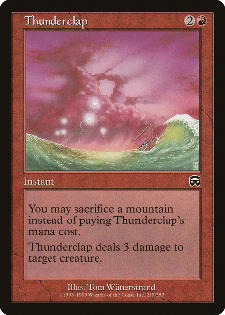 Thunderclap (219) — Mercadian Masques