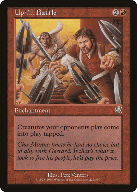 Uphill Battle (222) — Mercadian Masques