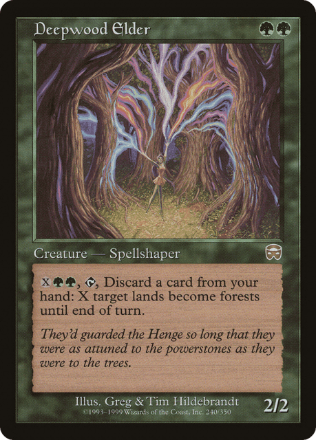 Deepwood Elder (240) — Mercadian Masques