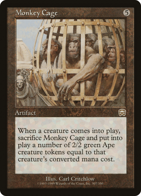 Monkey Cage (307) — Mercadian Masques
