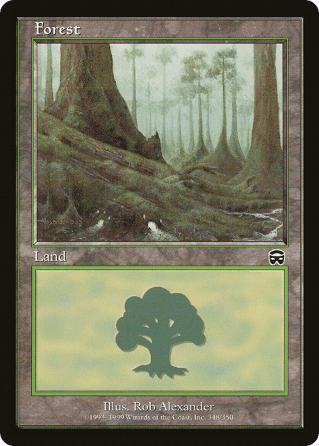 Forest (348) — Mercadian Masques