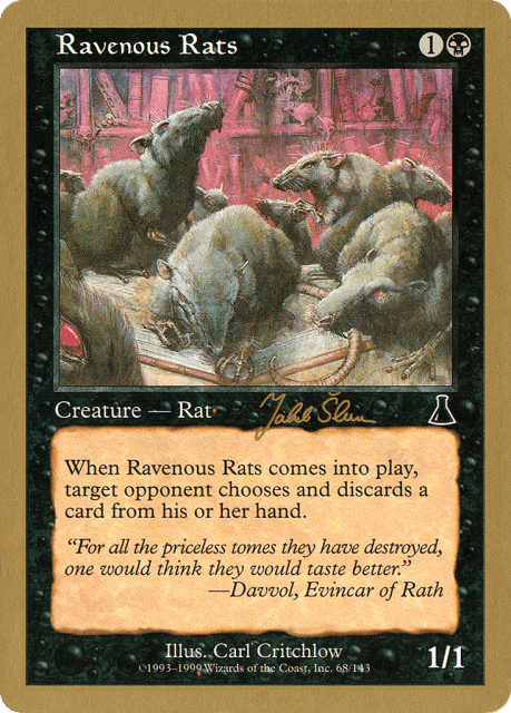 Ravenous Rats (js68) — World Championship Decks 1999