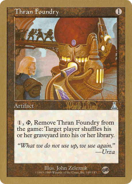 Thran Foundry (mlp140sb) — World Championship Decks 1999