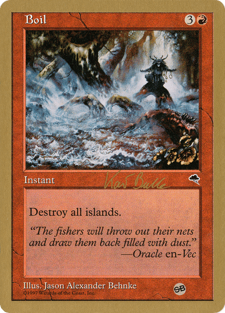 Boil (kb165sb) — World Championship Decks 1999