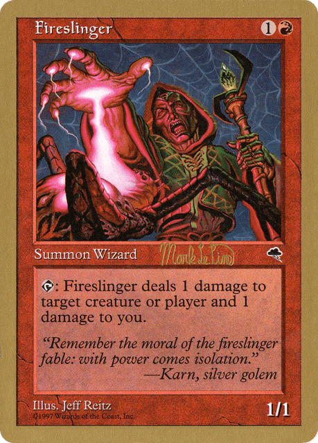 Fireslinger (mlp173) — World Championship Decks 1999