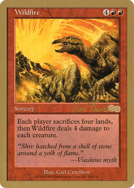 Wildfire (kb228) — World Championship Decks 1999