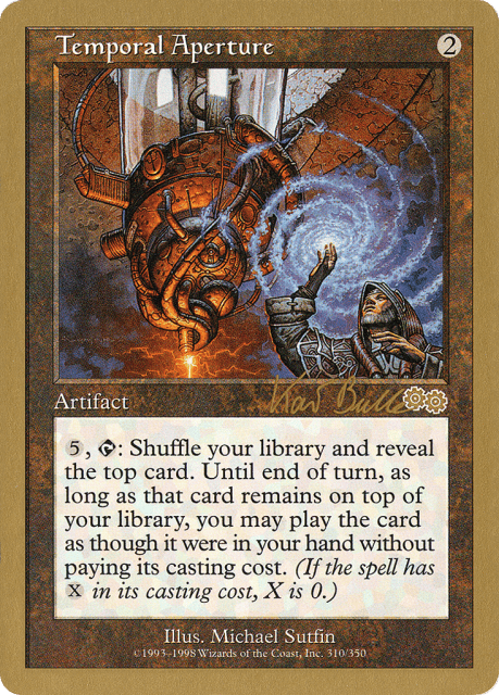 Temporal Aperture (kb310) — World Championship Decks 1999