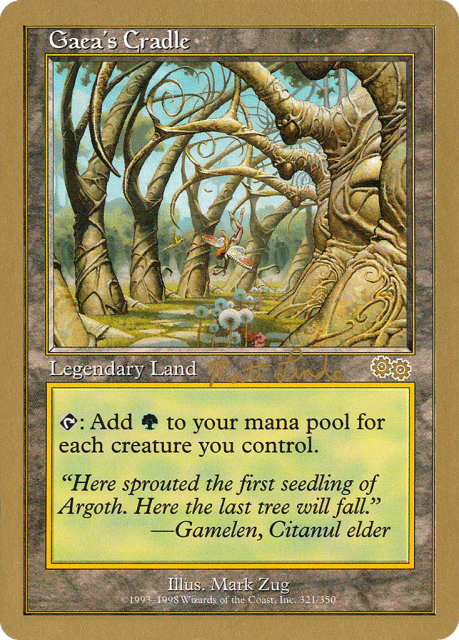 Gaea's Cradle (ml321) — World Championship Decks 1999