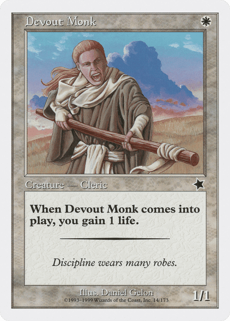 Devout Monk (14) — Starter 1999
