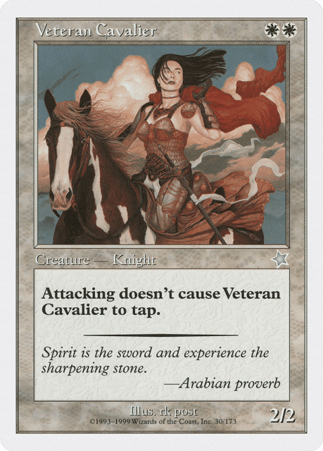 Veteran Cavalier (30) — Starter 1999