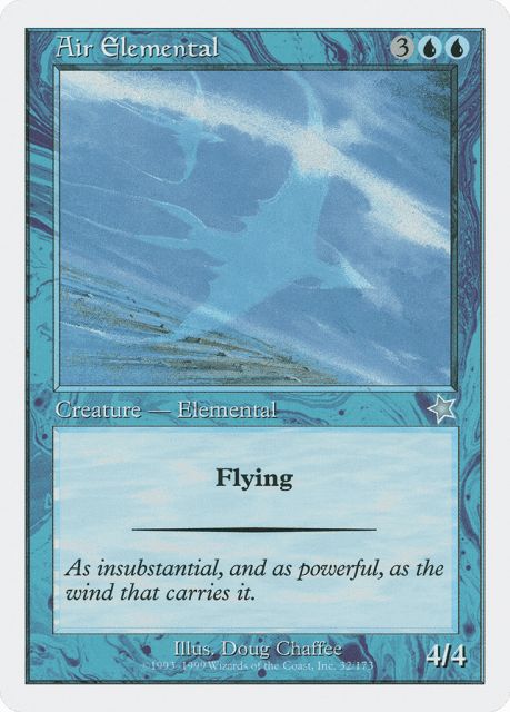 Air Elemental (32) — Starter 1999