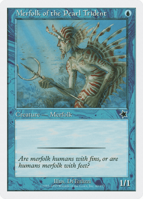 Merfolk of the Pearl Trident (42) — Starter 1999