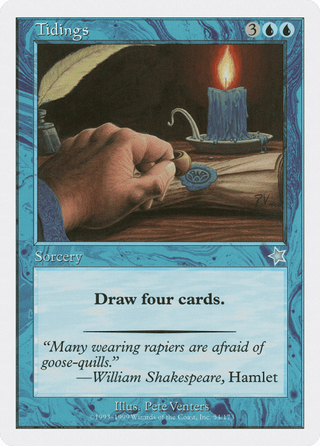 Tidings (54) — Starter 1999
