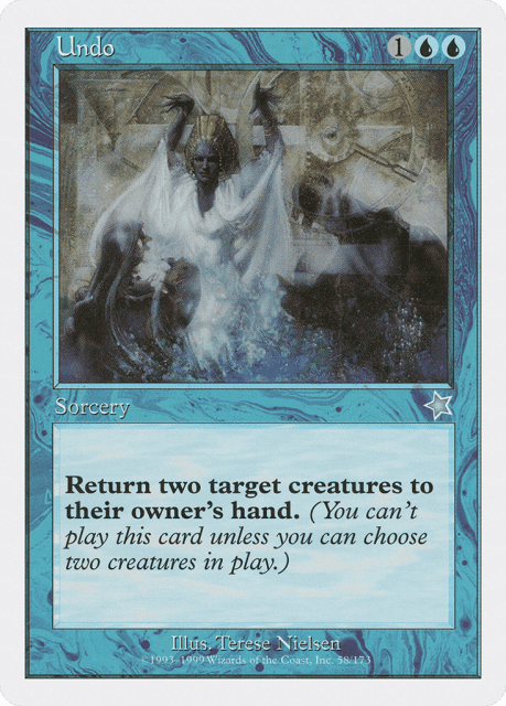 Undo (58) — Starter 1999
