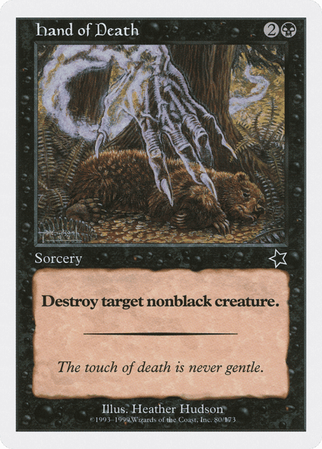 Hand of Death (80) — Starter 1999