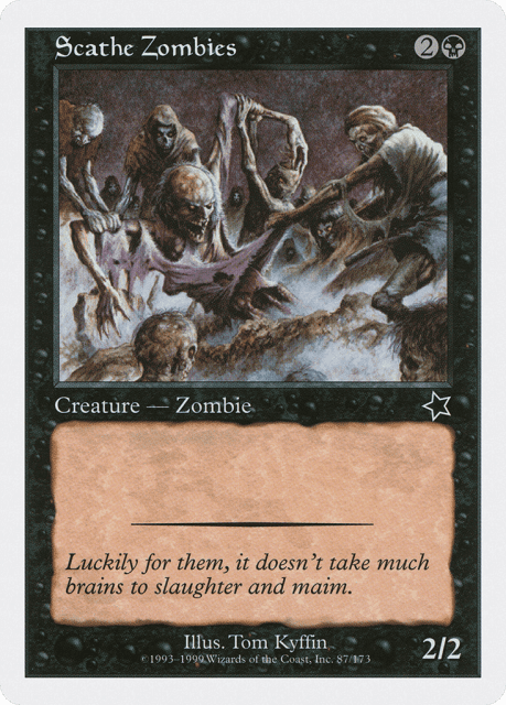 Scathe Zombies (87) — Starter 1999