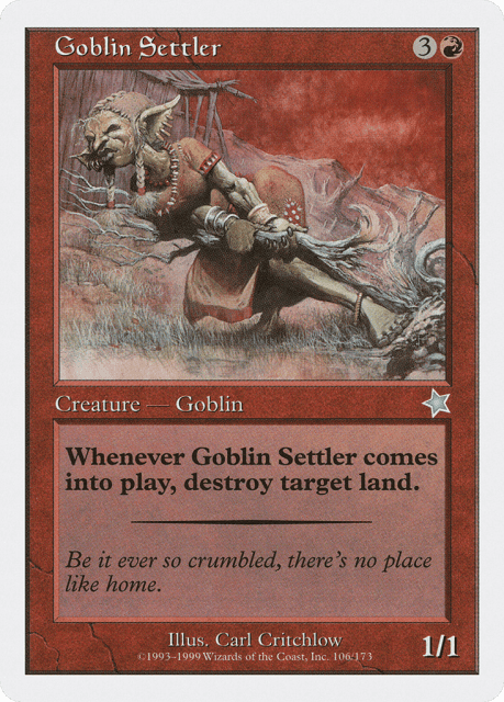 Goblin Settler (106) — Starter 1999