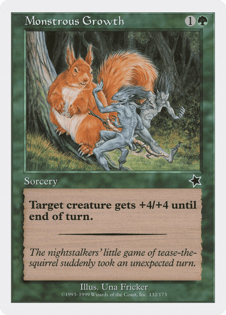 Monstrous Growth (132) — Starter 1999