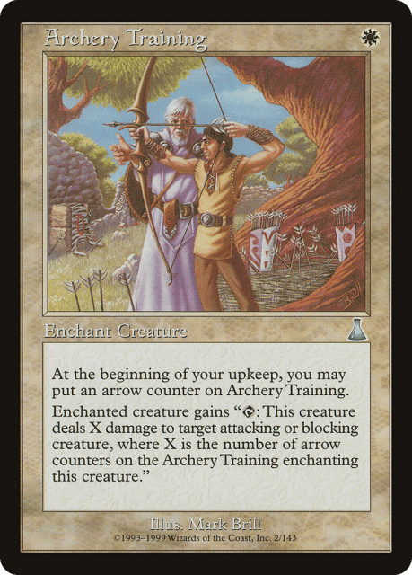 Archery Training (2) — Urza's Destiny