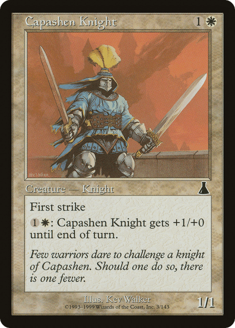 Capashen Knight (3) — Urza's Destiny