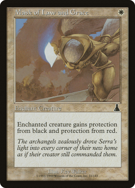 Mask of Law and Grace (11) — Urza's Destiny