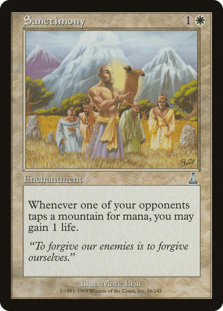 Sanctimony (16) — Urza's Destiny