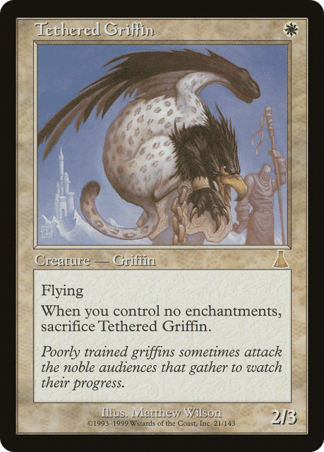 Tethered Griffin (21) — Urza's Destiny