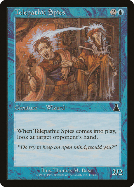 Telepathic Spies (47) — Urza's Destiny