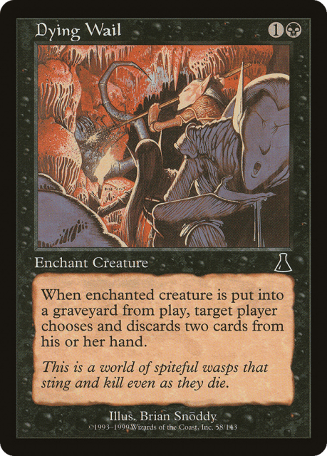 Dying Wail (58) — Urza's Destiny