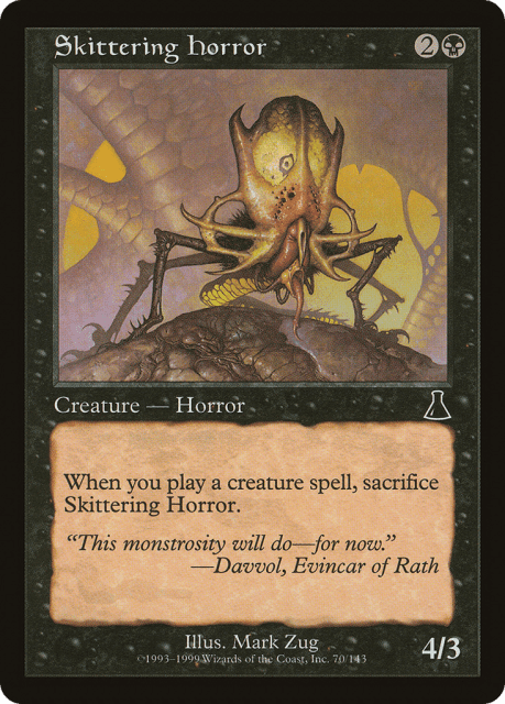Skittering Horror (70) — Urza's Destiny