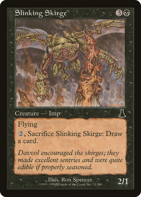 Slinking Skirge (71) — Urza's Destiny