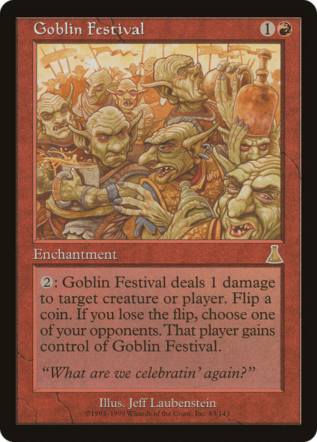 Goblin Festival (83) — Urza's Destiny