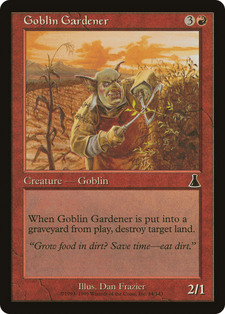 Goblin Gardener (84) — Urza's Destiny