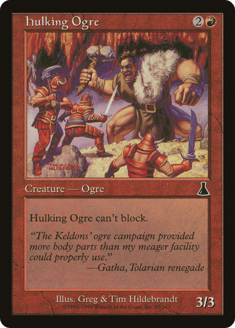 Hulking Ogre (87) — Urza's Destiny