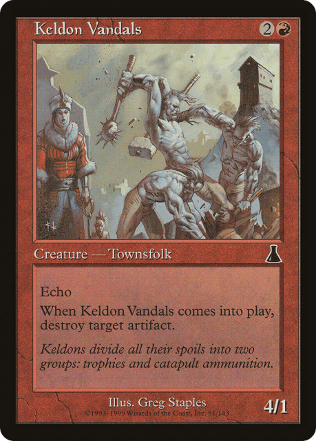 Keldon Vandals (91) — Urza's Destiny