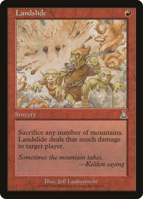 Landslide (92) — Urza's Destiny